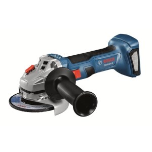 Akumuliatorinis kampinis šlifuoklis Bosch GWS 18V-8 Professional; 125 mm; 18 V (be akumuliatoriaus ir pakrovėjo) + L-BOXX 136