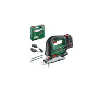 Akumuliatorinis siaurapjūklis Bosch AdvancedSaw 18V-140; 18 V; 1x2,0 Ah akum.