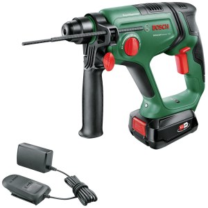 Perforatorius Bosch Universal Hammer; 2,0 J; SDS-plus; 18 V; 1x2,5 Ah akum.