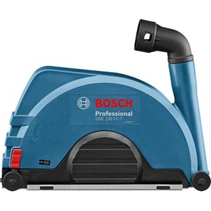 Apsauginis gaubtas su dulkių nusiurbimu kampiniams šlifuokliams Bosch GDE 230 FC-T