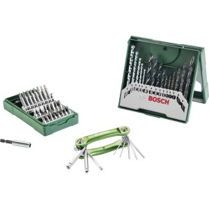 Grąžtų ir sukimo antgalių komplektas Bosch 2607017333; 41 vnt.