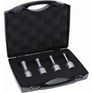 Deimantinių gręžimo karūnų rinkinys Bosch 2607017579; 6-12 mm; 4 vnt.