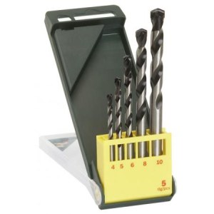Grąžtų komplektas betonui Bosch HM; 4-10 mm; 5 vnt.
