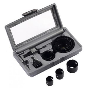 11 dalių gręžimo karūnėlių rinkinys Bosch 2607019450 