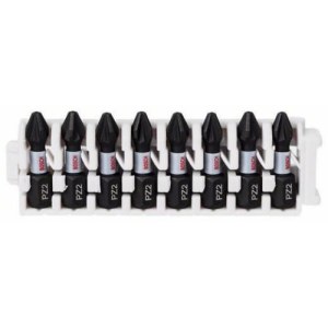 Suktuvo antgalių komplektas Bosch Impact Control PZ2/L25; 8 vnt.