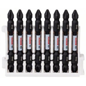 Smūginių sukimo antgalių rinkinys Bosch 2608522337; PH2; 65 mm; 8 vnt.
