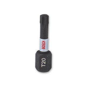 Sukimo antgalis Bosch Impact Control; T20; 25 mm; 2 vnt.
