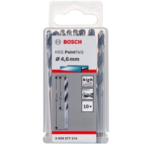 Grąžtas metalui Bosch 2608577214; 4,6x80 mm; 10 vnt.