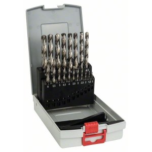 Grąžtų komplektas Bosch 2608587013; 1,0-10 mm; 19 vnt.