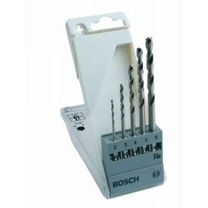 Grąžtų komplektas metalui Bosch; 2-6 mm; 5 vnt.