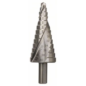 Pakopinis grąžtas Bosch HSS; 4-30x100 mm 