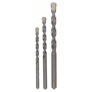 Grąžtų komplektas betonui Bosch Silver Percussion; 5-8 mm; 3 vnt.