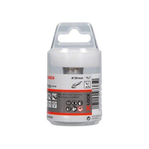 Deimantinė gręžimo karūna sausam pjovimui Bosch X-LOCK Ceramic Dry Speed; 20x35 mm 