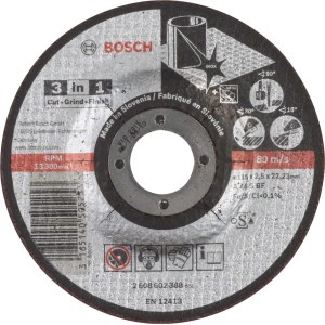Pjovimo - šlifavimo diskas Bosch A 46 S BF; 115x2,5 mm