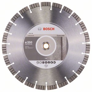 Deimantinis pjovimo diskas Bosch BEST FOR CONCRETE; 350 mm 