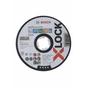 Šlifavimo diskas Bosch Multi Construction X-LOCK; Ø125x1,0 mm 