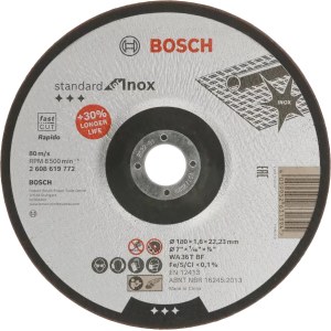 Abrazyvinis pjovimo diskas Bosch WA 36T BF; 180x1,6 mm