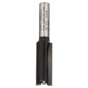 Tiesi pirštinė freza Bosch; 12 mm; 32/62 mm 