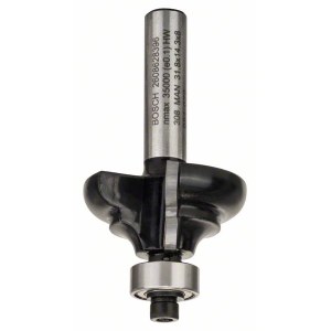 Kampų formavimo freza Bosch 4,8/14,3/57 mm su guoliu