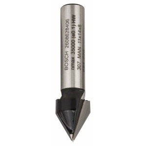 V formos griovelių freza Bosch 14/45 mm