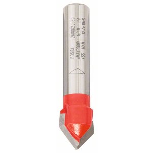 V formos griovelių freza Bosch; 12,7x10/44,5 mm