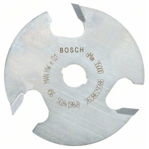 Diskinė griovelių freza (be frezos koto) Bosch; 50,8x1,98 mm