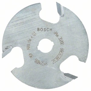 Diskinė griovelių freza (be frezos koto) Bosch; 50,8x2,5 mm