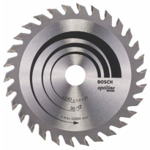 Pjovimo diskas medienai Bosch; OPTILINE WOOD; Ø140 mm