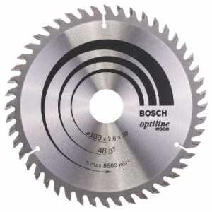 Pjovimo diskas medienai Bosch; OPTILINE WOOD; Ø180 mm