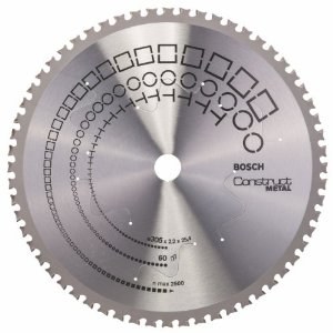 Pjovimo diskas metalui Bosch CONSTRUCT METAL; 305x2,2x25,4 mm; Z60; 0°  