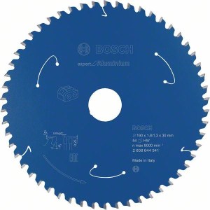 Pjovimo diskas Bosch Expert for Aluminium 2608644541; 190x30 mm; Z54