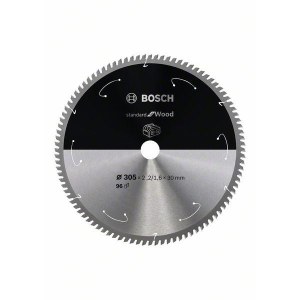 Pjovimo diskas Bosch Standard for Wood 2608837744; 305x30 mm; Z96