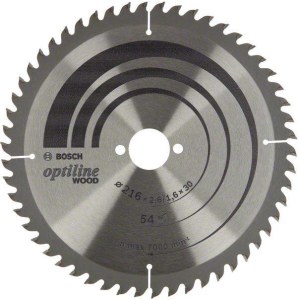 Pjovimo diskas Bosch 2608838411; 216x30 mm; Z54