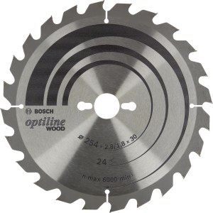Pjovimo diskas Bosch 2608838412; 254x30 mm; Z24