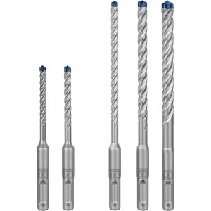 Grąžtų betonui rinkinys Bosch SDS-plus-7X; 5/6/6/8/10 mm; 5 vnt.