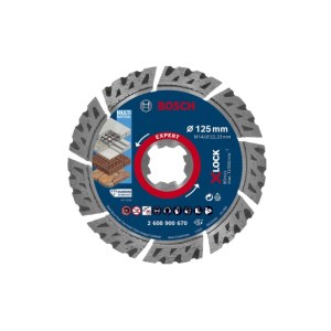Deimantinis pjovimo diskas Bosch 2608900670; 125x22,23 mm; X-Lock