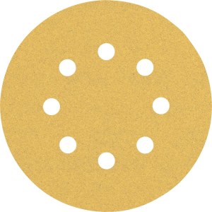 Šlifavimo popierius Bosch C470; 125 mm; G100, 5 vnt.