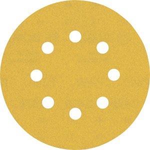 Šlifavimo popierius Bosch C470; 125 mm; G240, 5 vnt.