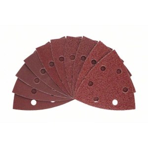 Šlifavimo popierius Bosch 2609256957; 93 mm; K60/K80/K120/K180/K240; 10 vnt.