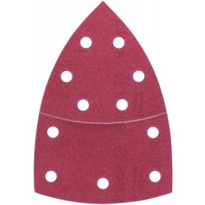 Šlifavimo popierius Bosch 2609256A65; 102x62/93 mm; K180; 10 vnt.