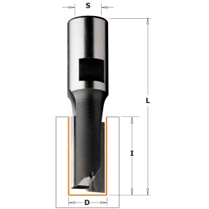 Tiesi pirštinė freza CMT 173.100.11; 10/22 mm 