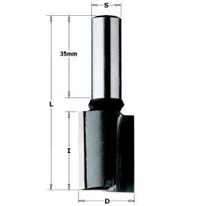 Tiesi pirštinė freza CMT 175.140.11; 14/25 mm 