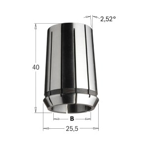 Įvorė CMT 185.140.16; 14 mm 