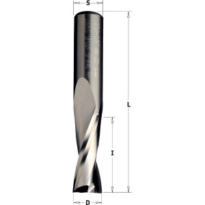 Tiesi pirštinė freza CMT; 3x12x6 mm 