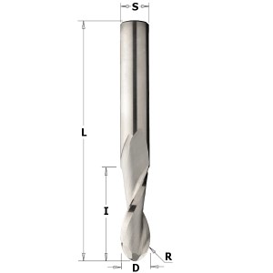 Lovelių freza CMT; S=8 mm; D=8 mm; R=4 mm 