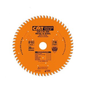 Pjovimo diskas metalui CMT 226; 136x1,5x20; Z56; 0°