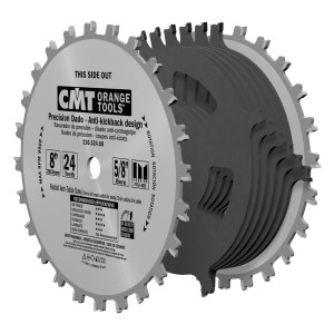Pjovimo diskas medienai CMT 230; 206x6,35-22,23x15.87; Z24; -5° 