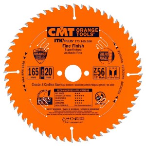 Pjovimo diskas medienai CMT ITK-Plus® 271; 165x1,6x20; Z56; 15°