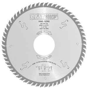Pjovimo diskas laminatui CMT 282; 355X4,4X80; Z72; 10°