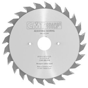 Reguliuojamas priešpjūklis CMT 289; 120x2,8-3,6x20; Z12; 12° 